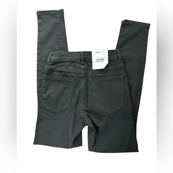 Garage High Rise jegging, destructed black, size 0/24, stretch, NWTS - Picture 2 of 7